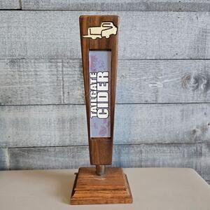 Tailgate Cider Wooden Beer Tap Handle Bar Kegerator Draft Handle